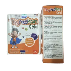 Thymokan Gold - Tăng Sức Đề Kháng, Giảm Nguy Cơ Mắc Về Đường Hô Hấp - Hộp 20 ống x 10ml